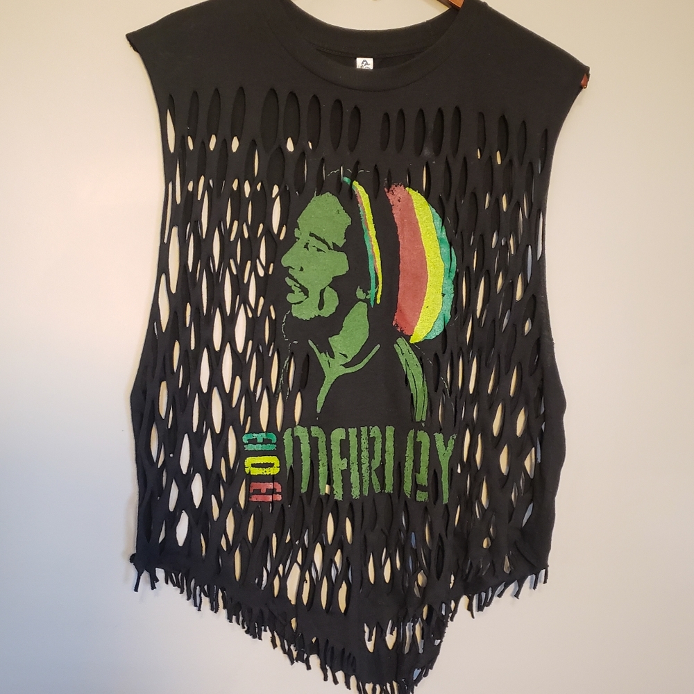 Vintage bob marley rests shirt size large